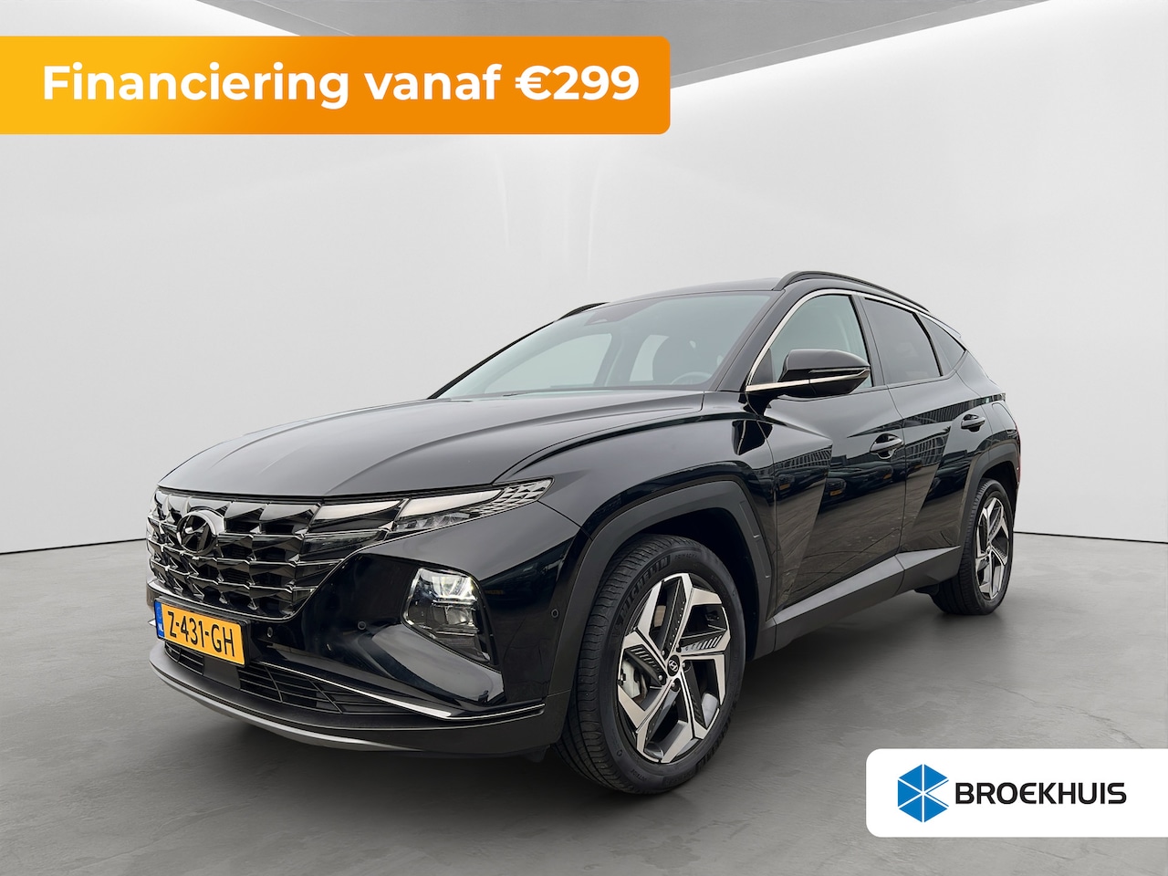 Hyundai Tucson - 1.6 T-GDI 265PK PHEV Premium 4WD (299,- p/m Demo Deal!) | Leder | Carplay | Climate | Keyl - AutoWereld.nl