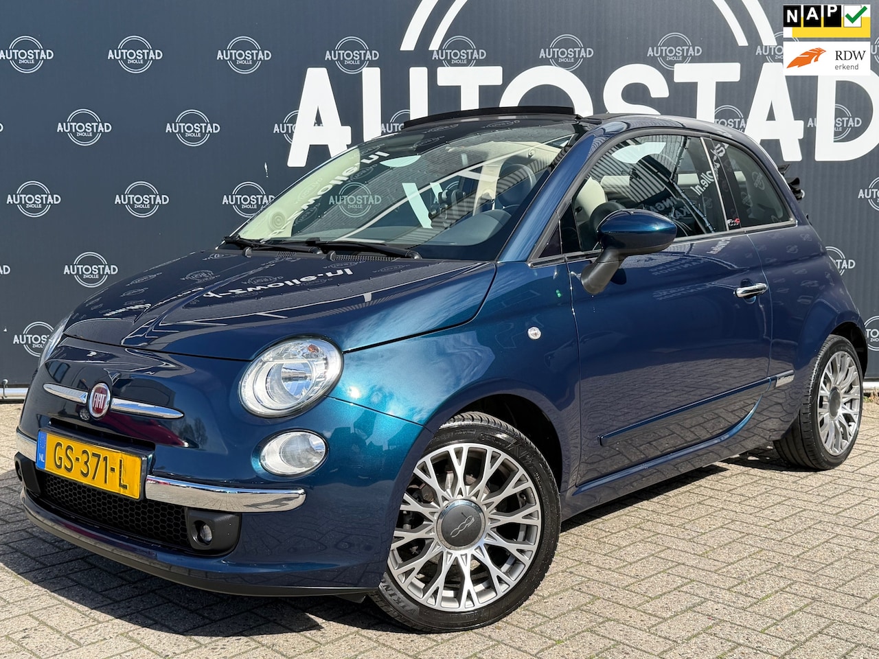 Fiat 500 C - 0.9 TwinAir Turbo NL-Auto / Cabrio / NAP / APK / Airco - AutoWereld.nl