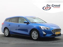 Ford Focus Wagon - 1.0 EcoBoost Titanium Business Climate, Winterpakket, Apple Carplay, Cruise, PDC, Sportsto