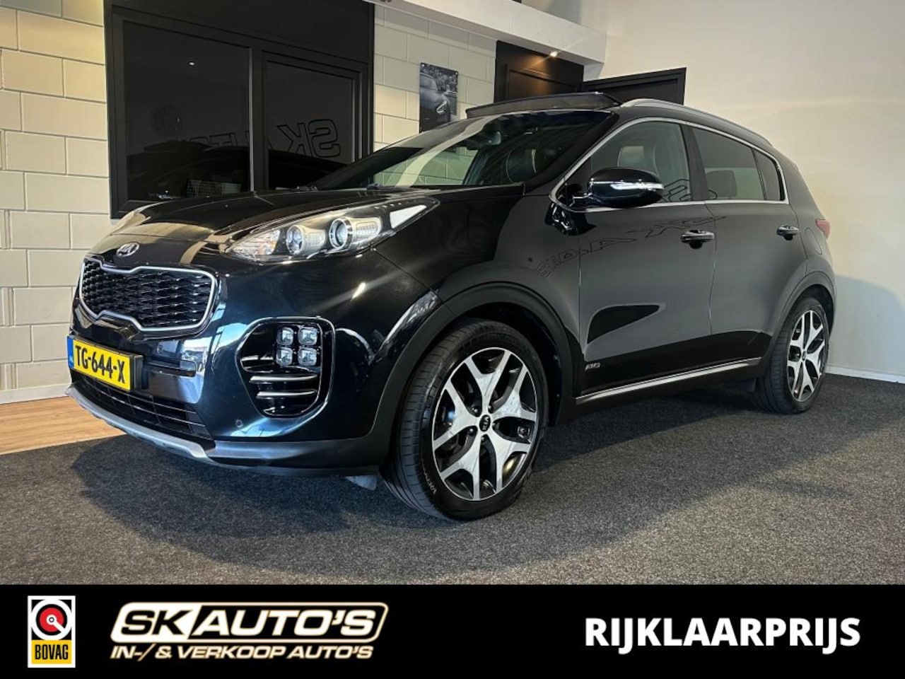 Kia Sportage - 1.6 T-GDI 4WD GT-L. NAP l TREKH l STOEL/STUURVERW l PANORAMA l CARPLAY l - AutoWereld.nl