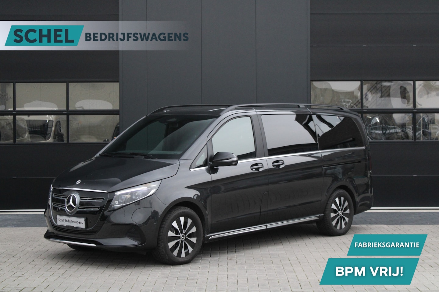 Mercedes-Benz EQV - 300 L2 90kWh 7 Zits - 2x Schuif - 360 Camera - Multibeam - ACC - Stoelverwarming - Elektri - AutoWereld.nl