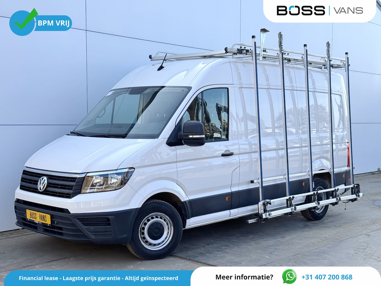 Volkswagen Crafter - 2.0 TDI 140 PK Imperiaal Glasresteel L3H3 Cruise control Camera Carplay Parkeersensoren Vo - AutoWereld.nl