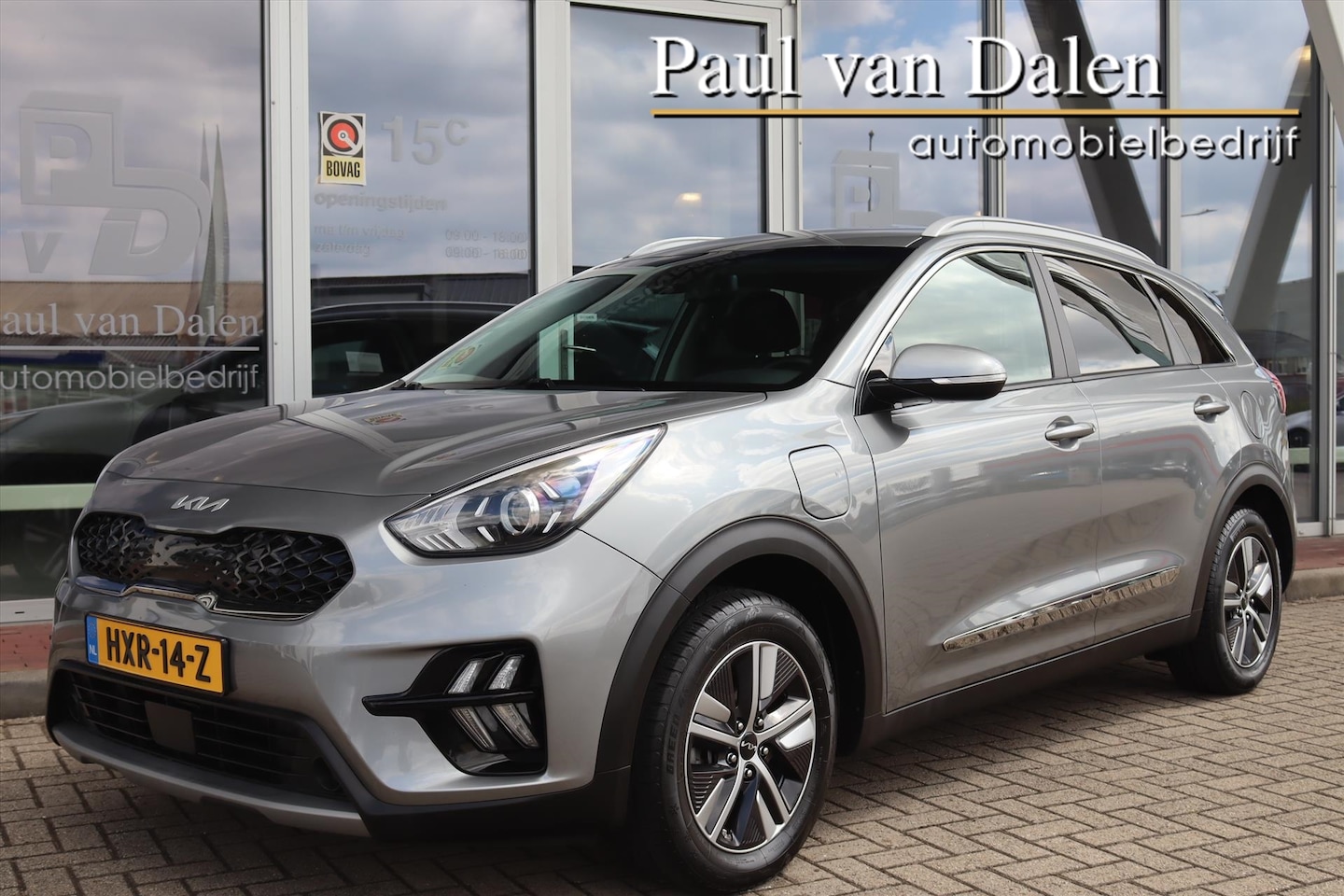 Kia Niro - 1.6 GDi PHEV 141PK AUTOMAAT DYNAMICLINE Navi Carplay | Adapt.Cruise | Stoel/stuurverw. | C - AutoWereld.nl