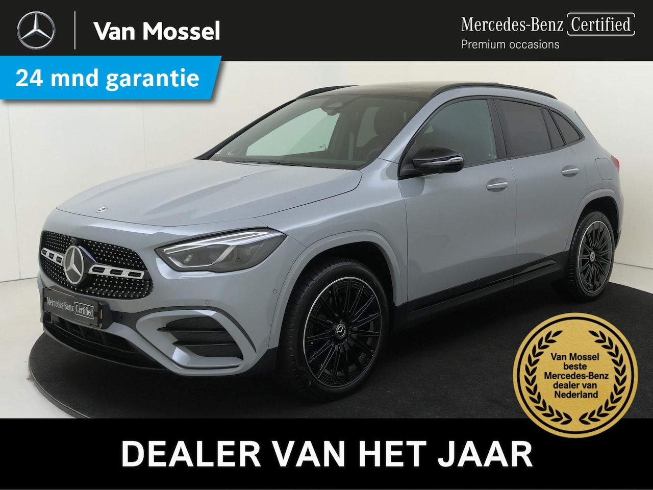 Mercedes-Benz GLA-Klasse - 250 e Business Solution AMG Panoramadak / Burmester / Head-up / Memory Seats / Night / 360 - AutoWereld.nl
