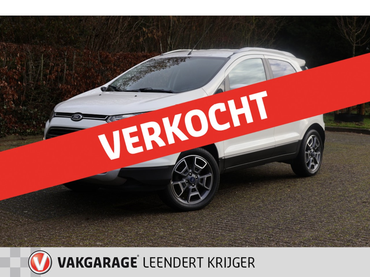 Ford EcoSport - 1.0 EcoB. Titanium|Trekhaak|Rijklaarprijs|Nieuwe distributieriem - AutoWereld.nl