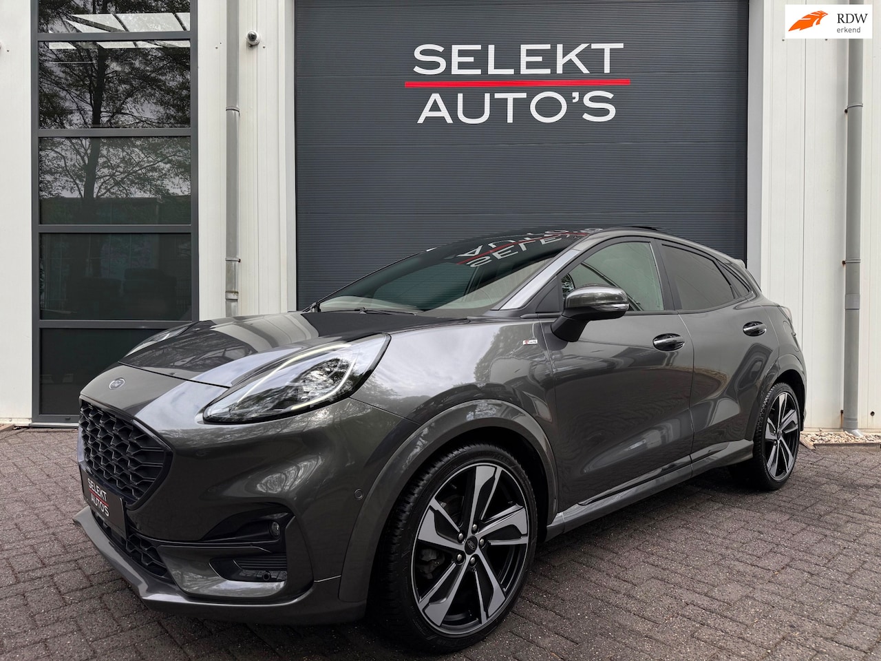 Ford Puma - 1.0 EcoBoost Hybrid ST-Line X 125 Pk Pano/Navi/LED/Adaptief Cruise/Climate/Camera/Carplay/ - AutoWereld.nl