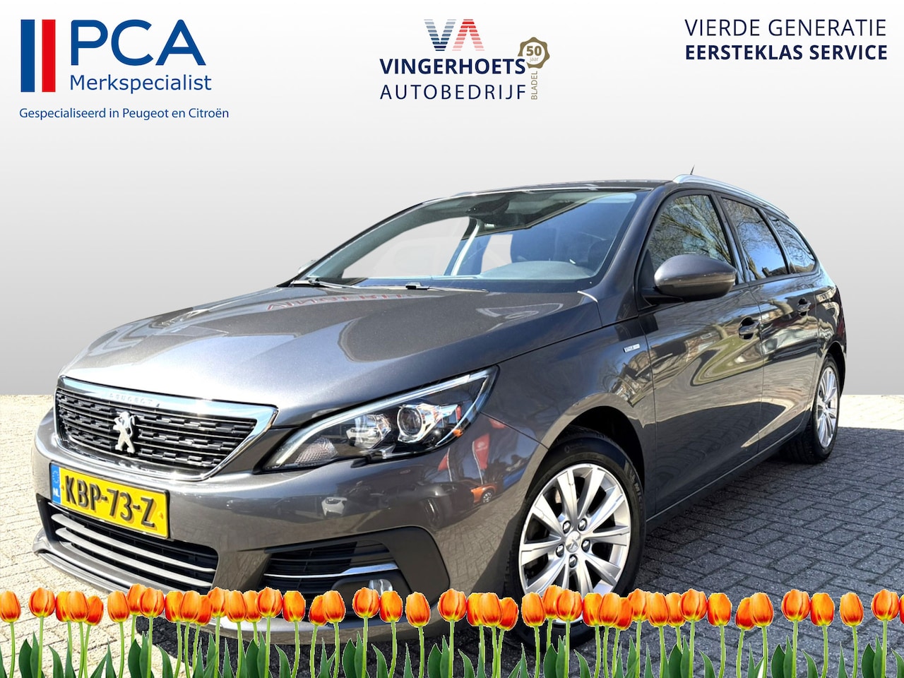 Peugeot 308 SW - KBP-73-Z 110 Pk Benzine Style Uitvoering * Navigatie * Climate & Cruise Control * Appe Car - AutoWereld.nl