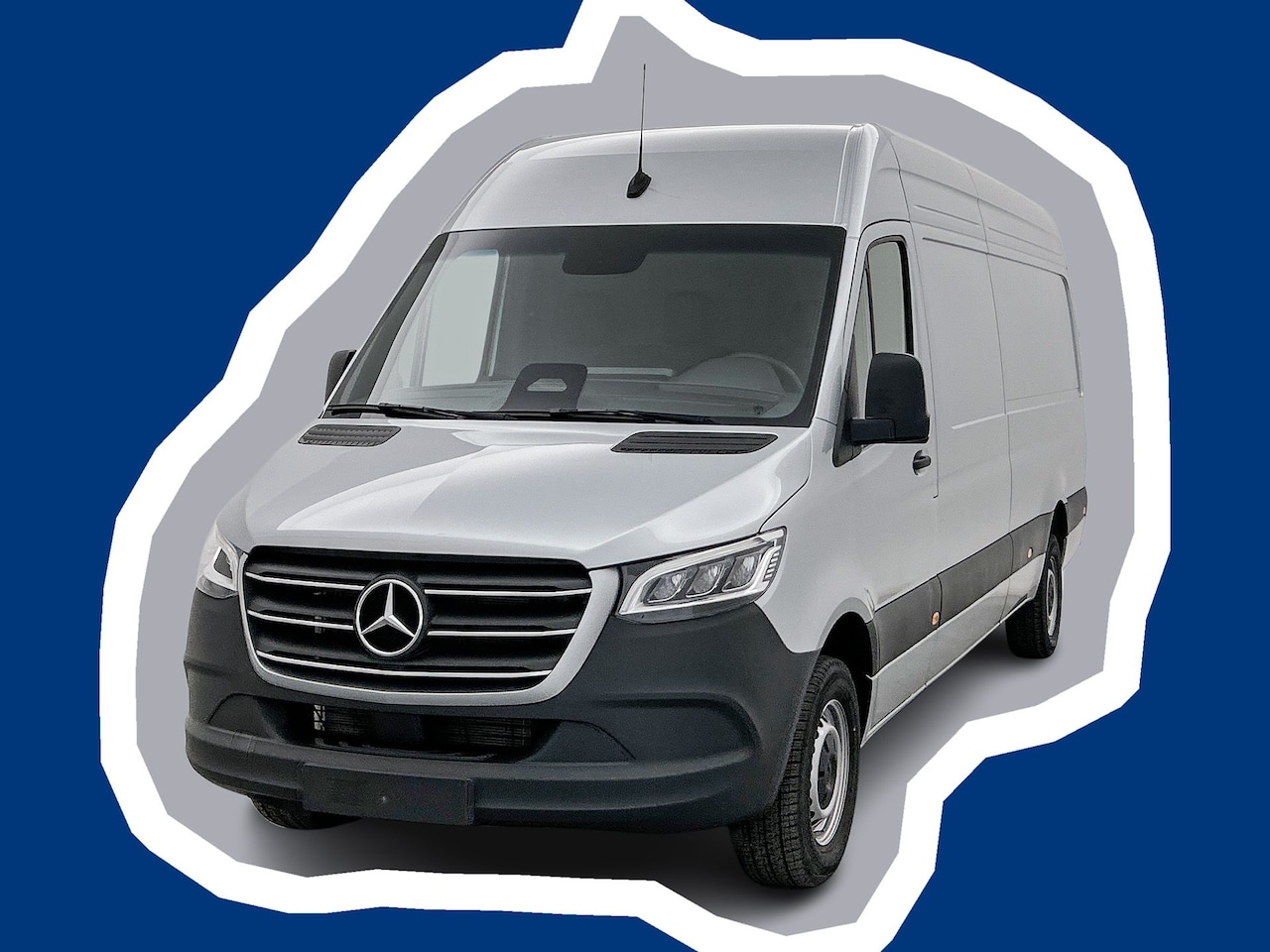 Mercedes-Benz Sprinter - 317 1.9 CDI L3H2 RWD Led Adapt cruise Elektr schuifdeur Achteropstap Betimmering Navigatie - AutoWereld.nl