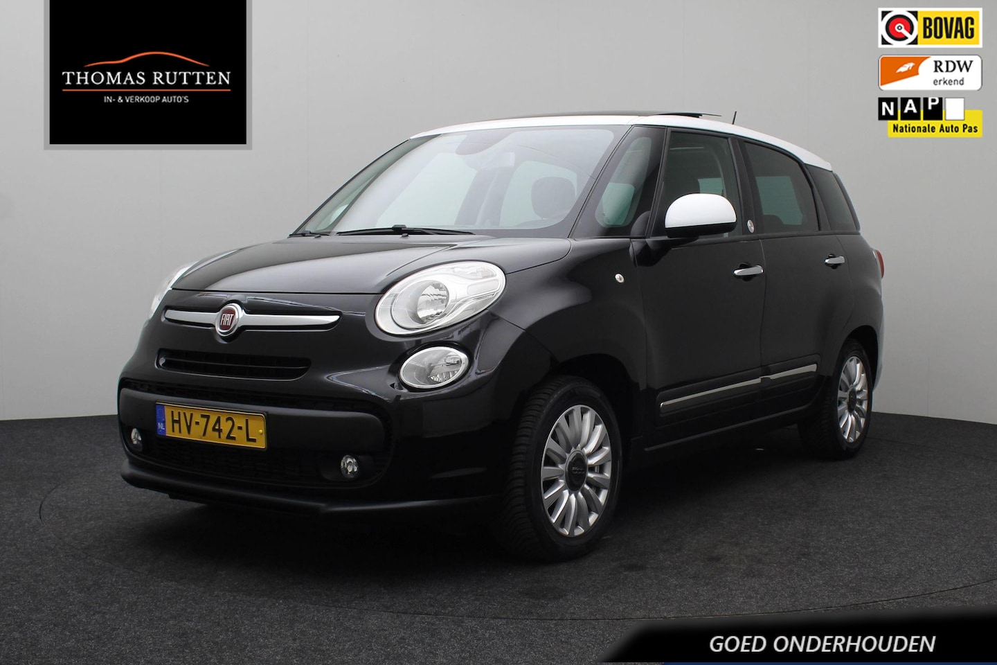 Fiat 500 L Living - 1.4 T-Jet Lounge 2015 | Goed Onderhouden | Airco | Navigatie | Cruise Control | Schuif Kan - AutoWereld.nl