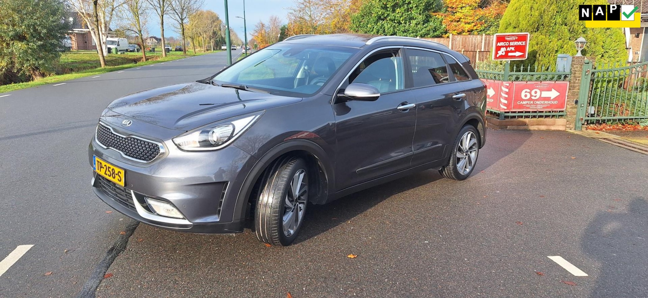 Kia Niro - 1.6 GDi Hybrid Design Edition Camera, Cruise, Navi - AutoWereld.nl