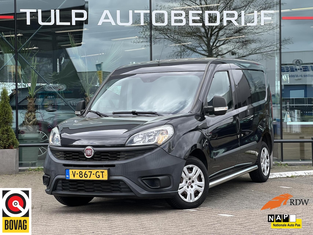 Fiat Doblò Cargo - 1.3 MJ L1H1 Actual Airco Zeer mooie staat NAP - AutoWereld.nl
