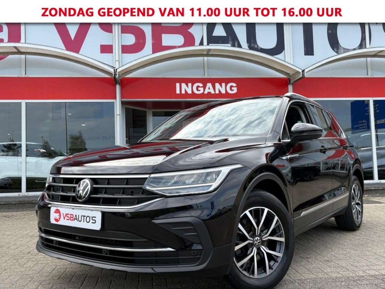 Volkswagen Tiguan - 1.5 TSI ACT. FACELIFT LED DIGITALE-SCHERM NAVI CARPLAY CAMERA AIRCO LMV PDC - AutoWereld.nl