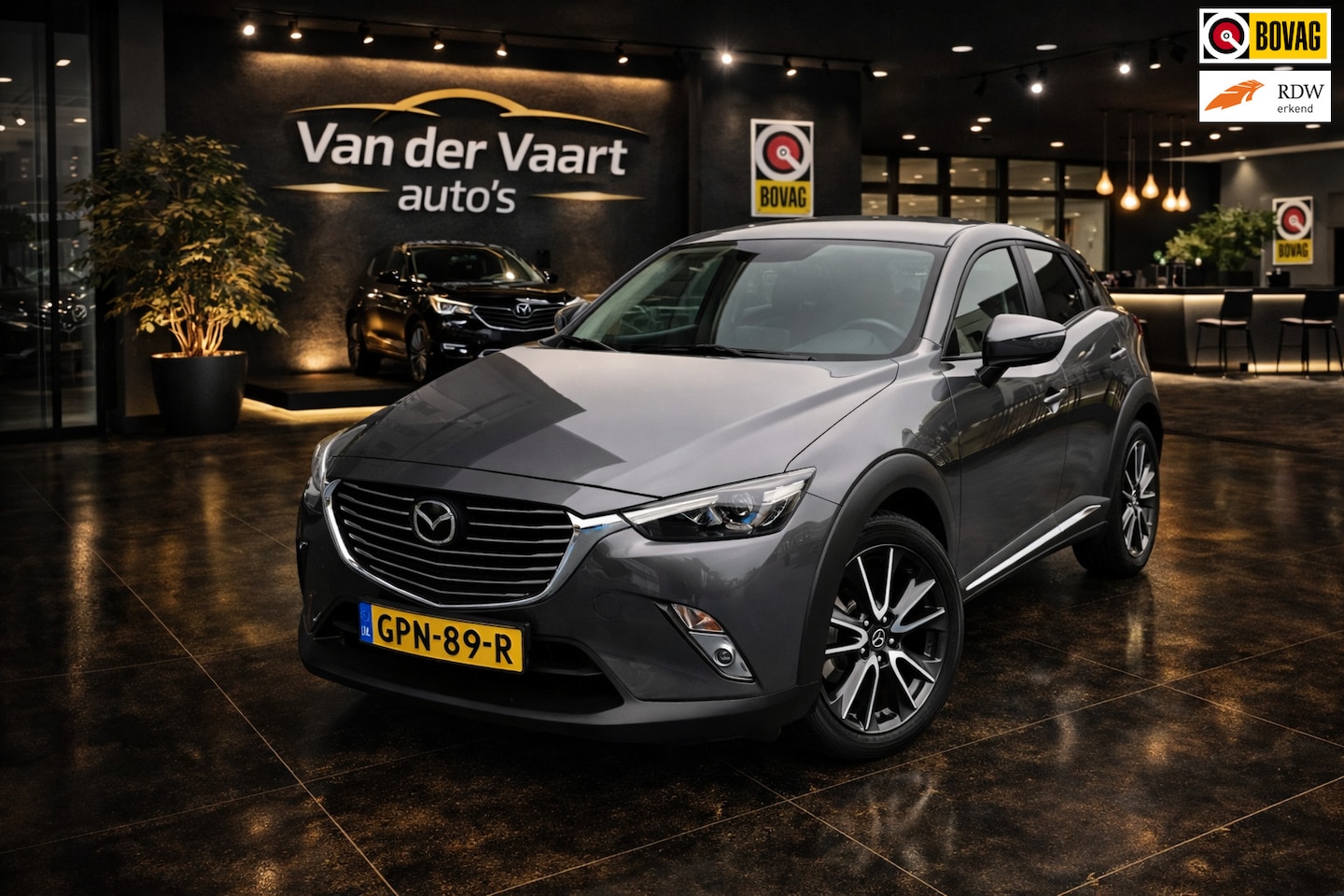 Mazda CX-3 - 2.0 SPORTLINE 120 TS+ AUTOMAAT LEDER - AutoWereld.nl
