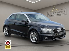 Audi A1 - 1.2 TFSI Ambition S-Line 2011 ZWART | Two-tone | Airco | Stoelve