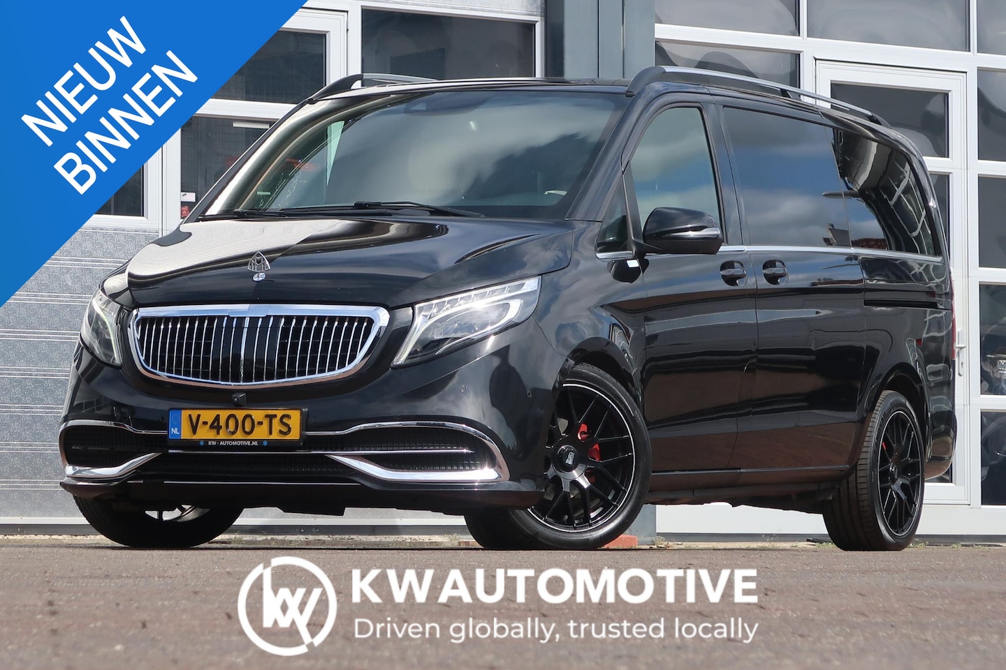 Mercedes-Benz V-klasse - 220d 4-MATIC Lang DC Avantgarde AUT/ 360/ LED/ BURMESTER/ 2X SCHUIFDEUR/ CRUISE - AutoWereld.nl