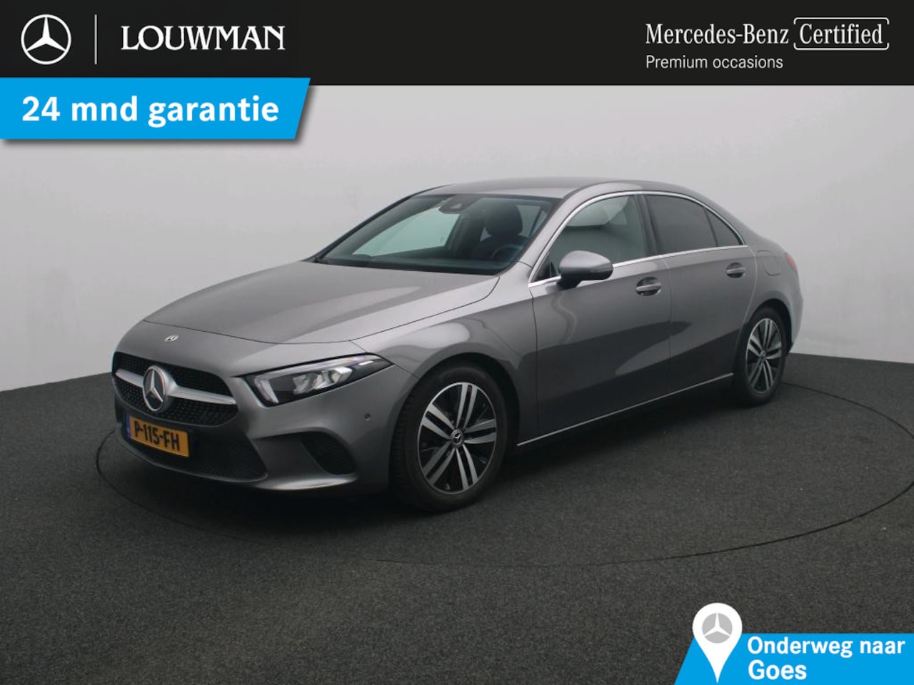 Mercedes-Benz A-klasse - 180 Business Solution Ledkoplampen | Stoelverwarming | Parkeerpakket met achteruitrijcamer - AutoWereld.nl