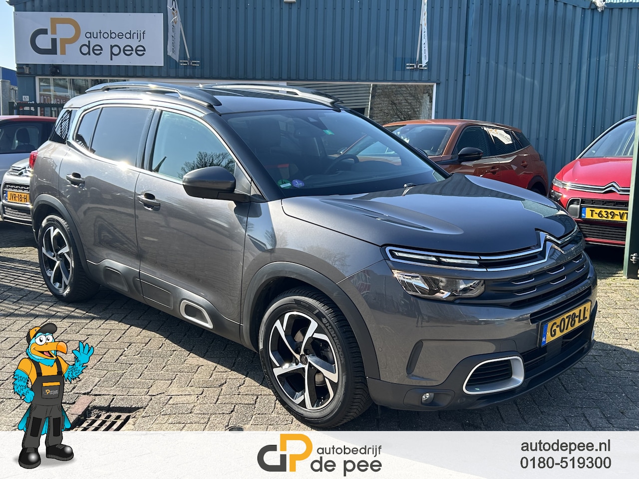 Citroën C5 Aircross - 1.2 PureTech Feel GARANTIE/CARPLAY/CLIMA/NAVI/TREKHAAK/CAMERA/LICHTMETAAL rijklaarprijs! - AutoWereld.nl