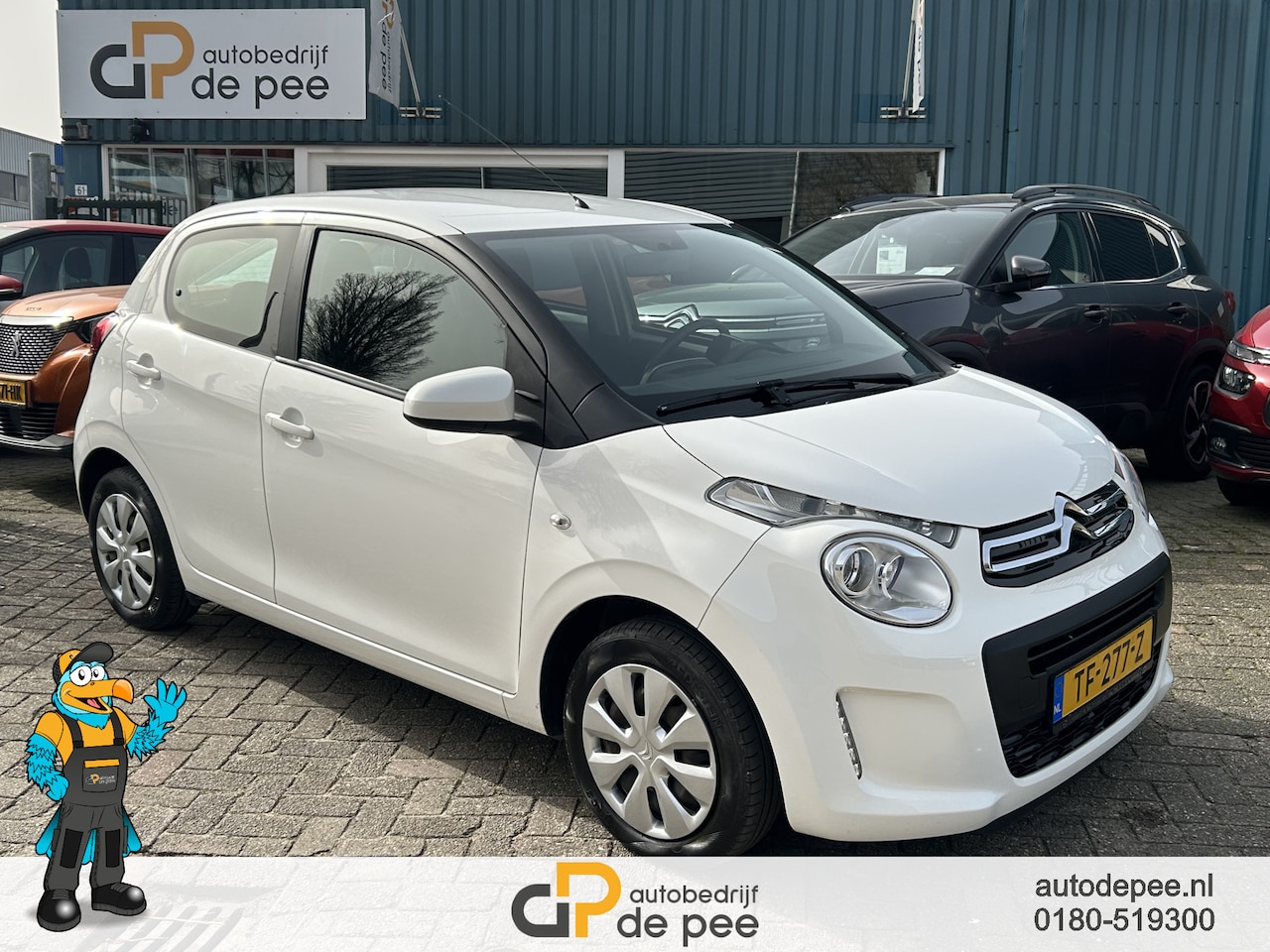 Citroën C1 - 1.0 e-VTi Feel GARANTIE/5-DEURS/AIRCO/EL.RAMEN/BLUETOOTH/CV+AB rijklaarprijs! - AutoWereld.nl