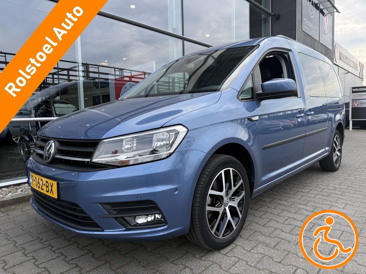 Volkswagen Caddy Maxi - 5+1 Rolstoelauto 1.4 TSI Comfortline 5p (Prachtig uitgevoerde Rolstoelauto met automaat!) - AutoWereld.nl