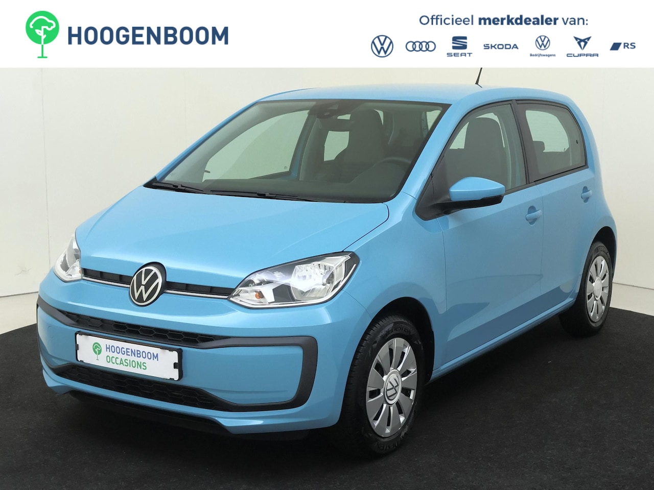 Volkswagen Up! - 1.0 | Achteruitrijcamera | Parkeersensoren achter | Airco | DAB radio | Lane assist | Blue - AutoWereld.nl