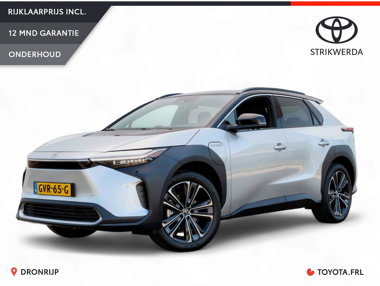 Toyota bZ4X - Premium 71 kWh Bi-Tone | Panorama | JBL | Leer | Compleet - AutoWereld.nl
