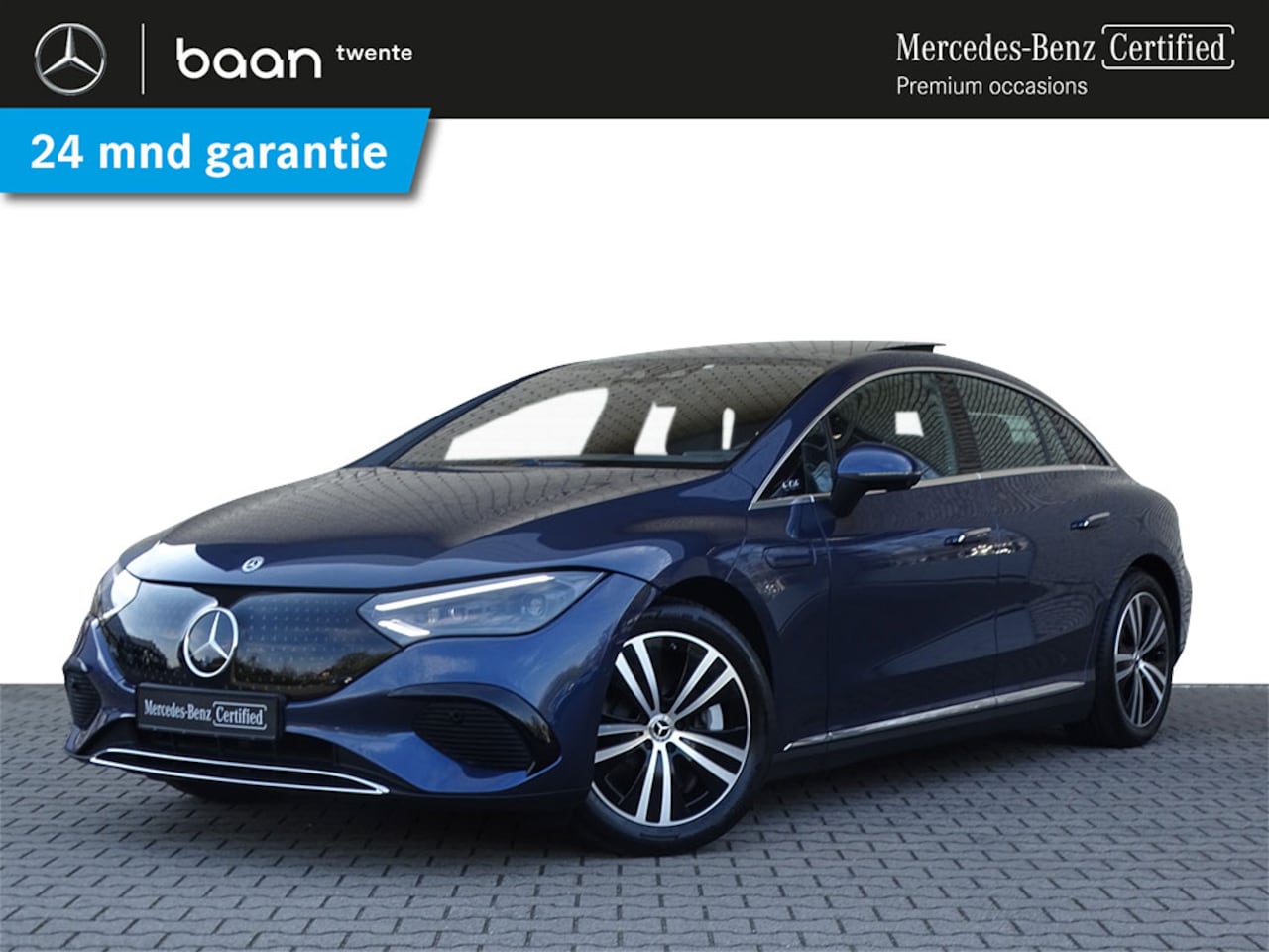Mercedes-Benz EQE - 300 Luxury Line Premium 90 kWh | Achterasbesturing | Distronic | Memory pakket | Panoramad - AutoWereld.nl