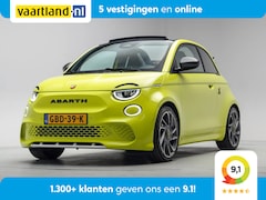 Abarth 500 - 500C Cabrio Turismo 42 kWh [ Navi Apple / Android Stoelverwarming Cruise Camera ]