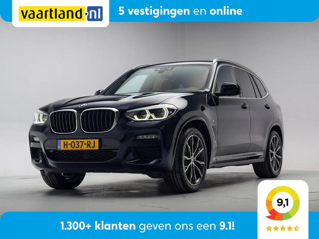 BMW X3 - xDrive20i M Sport High Executive Edition Aut. [ Live cockpit Leder Trekhaak Camera ] - AutoWereld.nl