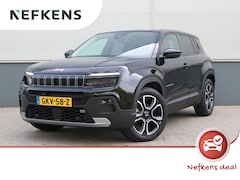 Jeep Avenger - Summit 54 kWh 156pk | Camera | Dodehoek Detectie | Elektrische Achterklep |