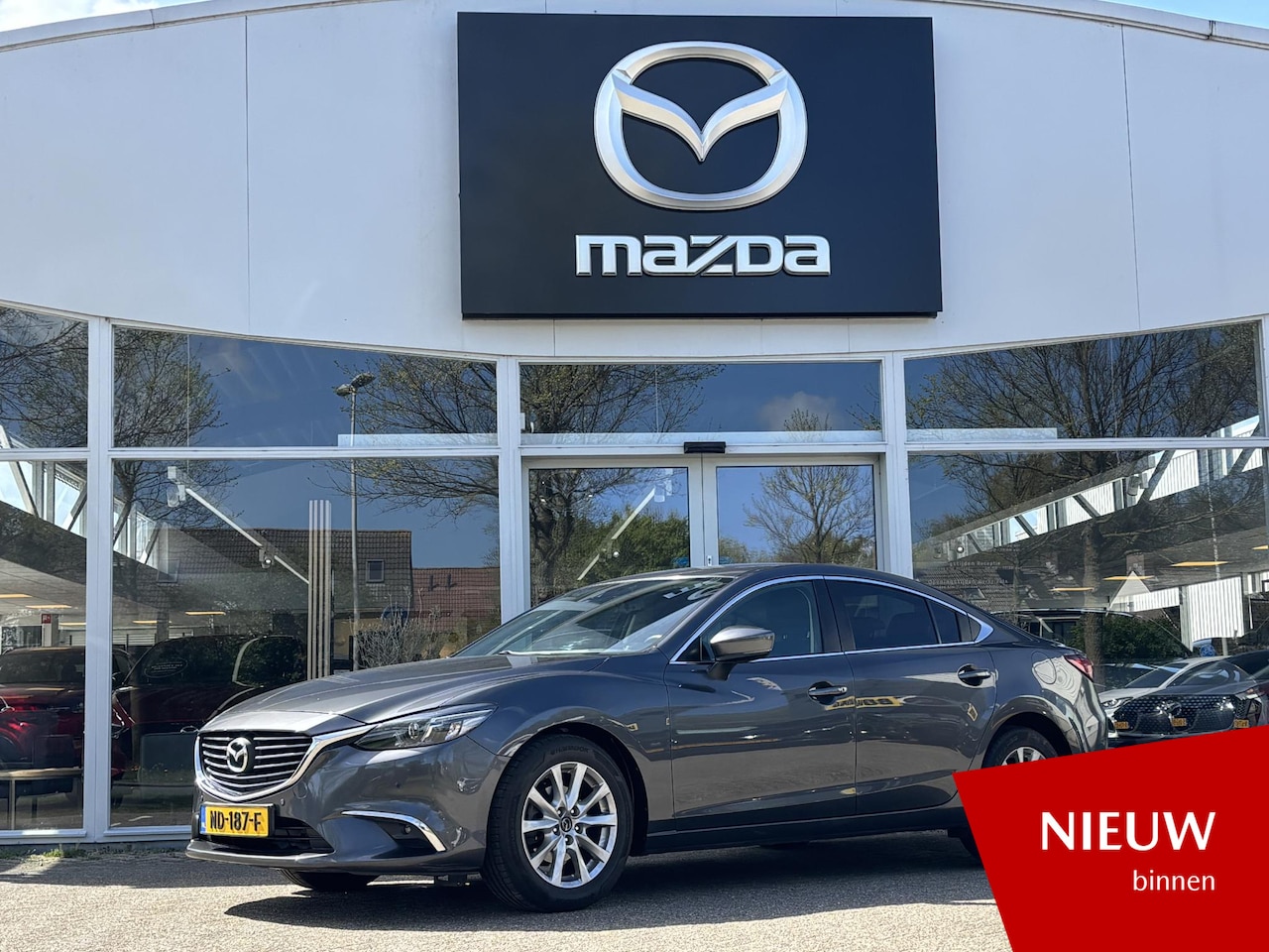 Mazda 6 - 2.0 SkyActiv-G 145 Skylease+ NL-Auto, Dealer Onderh., Navigatie, Apple Carplay / Android A - AutoWereld.nl