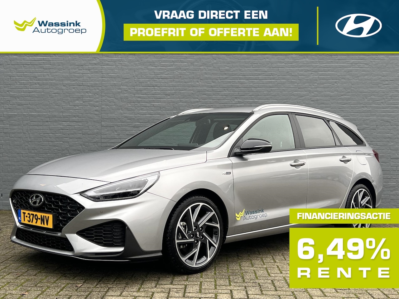 Hyundai i30 Wagon - 1.5 T-GDI 48V 160pk N-Line | Navigatie | Stoelverwarming | Parkeersensoren | Sportstoelen - AutoWereld.nl