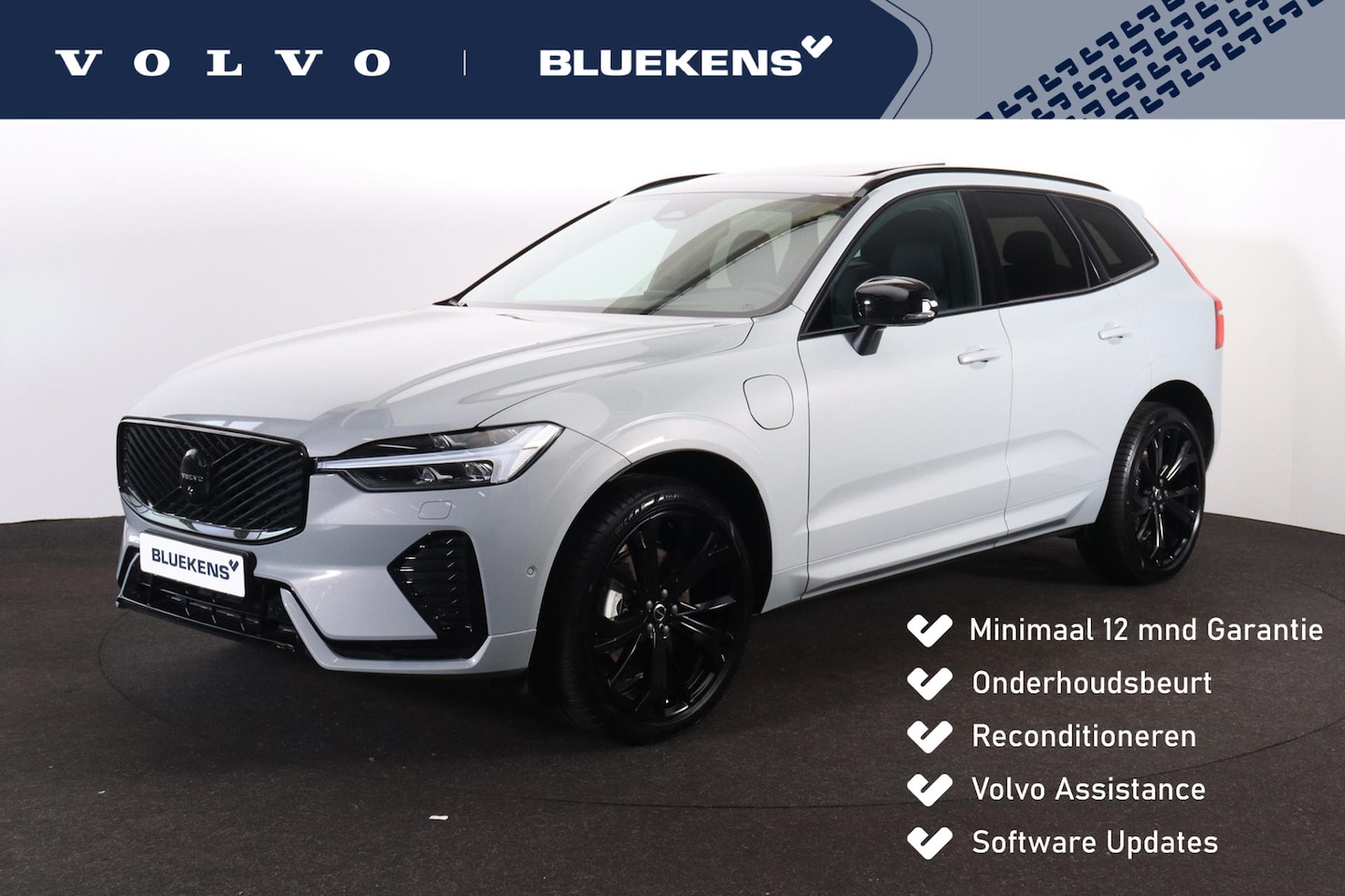 Volvo XC60 - T6 Recharge AWD Plus Black Edition - Panorama/schuifdak - IntelliSafe Assist & Surround - - AutoWereld.nl