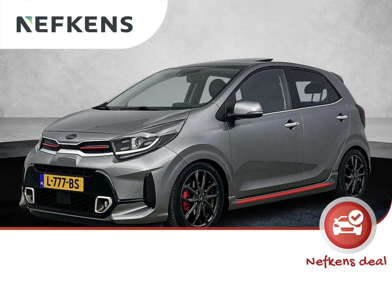 Kia Picanto - 1.0 T-GDi 100 pk GT-Line 5p | Schuif/Kanteldak | Camera | Carplay | Leer | Stoelverwarming - AutoWereld.nl
