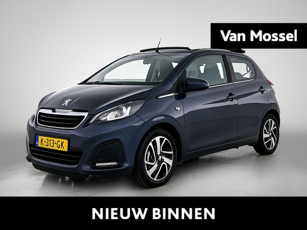 Peugeot 108 - 1.2 Puretech Allure | Cabrio dak | Stuurwiel bediening | Bluetooth | Lichtmetaal | Airco | - AutoWereld.nl