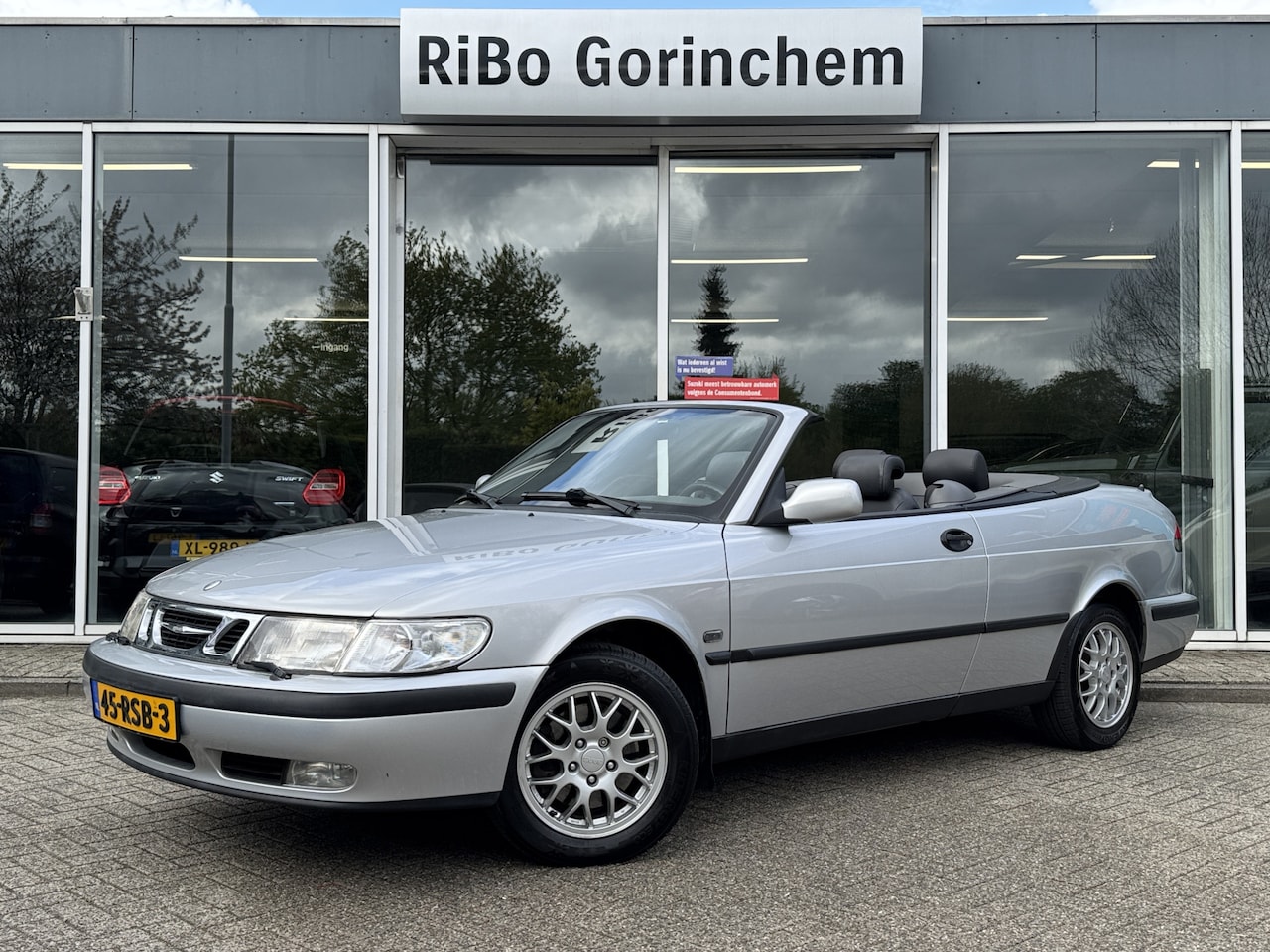 Saab 9-3 Cabrio - 2.0t S * Nieuwe kap * Leder * Airco * - AutoWereld.nl