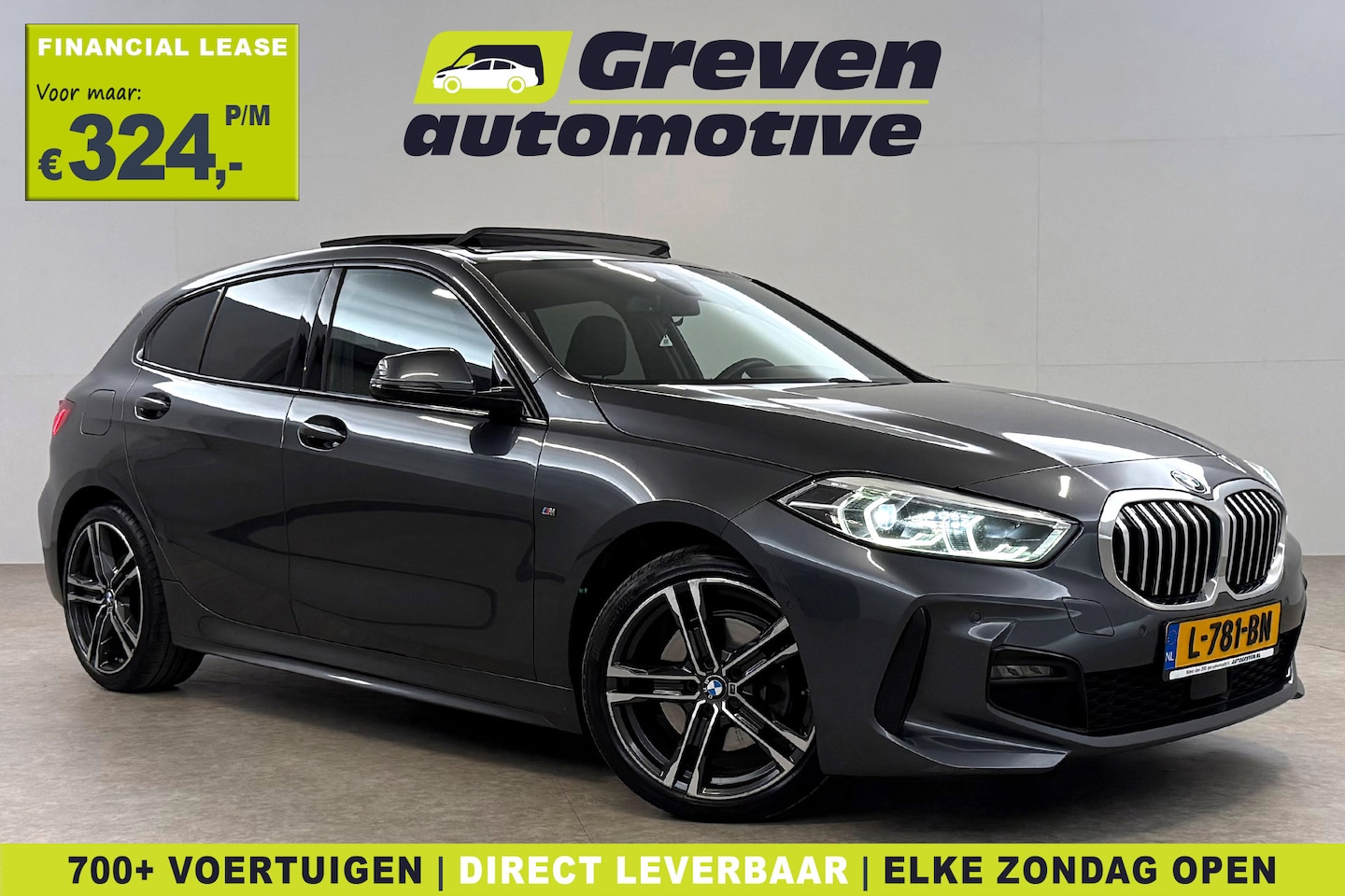 BMW 1-serie - 118i M-Sport High Executive | Pano | Sfeer | Virtual | Carplay | Camera | LED | NAP - AutoWereld.nl