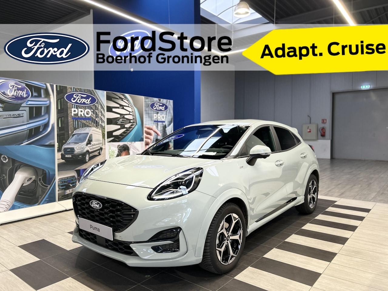 Ford Puma - EcoBoost Hybrid 125 pk ST-Line X | Winter Pack | Matrix LED | Adapt. cruise | 360° Camera - AutoWereld.nl