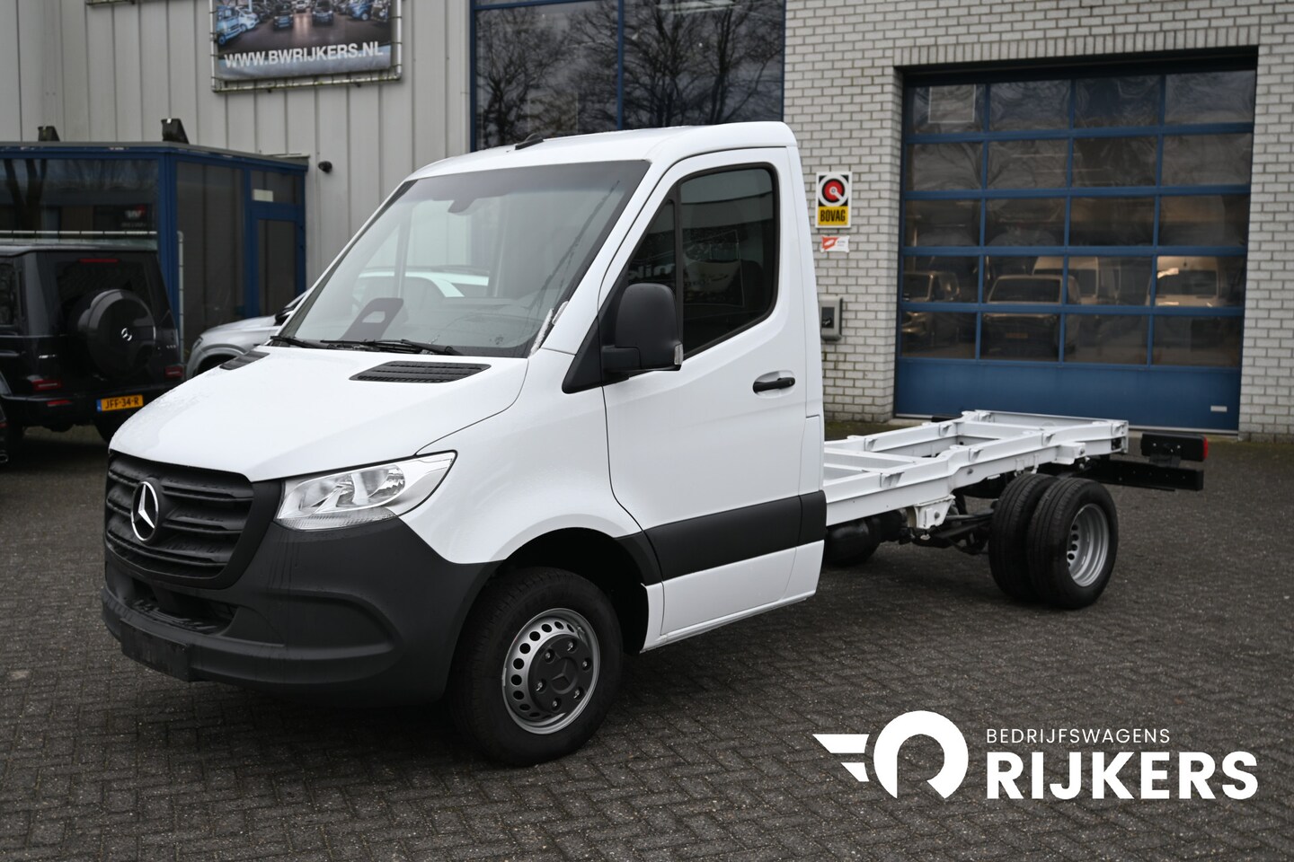 Mercedes-Benz Sprinter - 515 CDI L2 Pro chassis cabine 3500 KG trekgewicht, Geveerde stoel - AutoWereld.nl