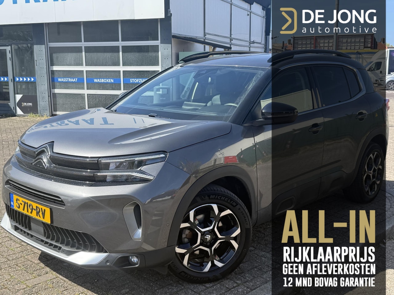 Citroën C5 Aircross - 1.2 PureTech Business Plus ALL INRIJKLAARPRIJS/Navi/Camera/Stoelverwarming/Adaptieve Cruis - AutoWereld.nl
