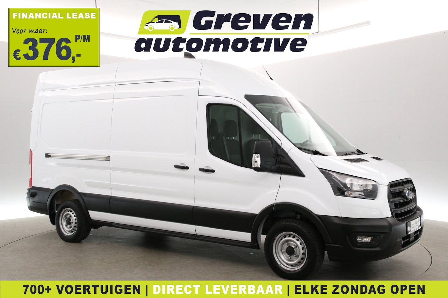 Ford Transit - 2.0 TDCI L3H3 | Airco | Camera | Cruise | 3 Zits | Parkeersensoren - AutoWereld.nl