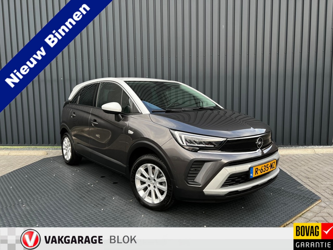 Opel Crossland - 1.2 Turbo 130Pk Aut. Elegance | Stuur & Stoel verw. | Navi | Camera | Prijs Rijklaar!! - AutoWereld.nl