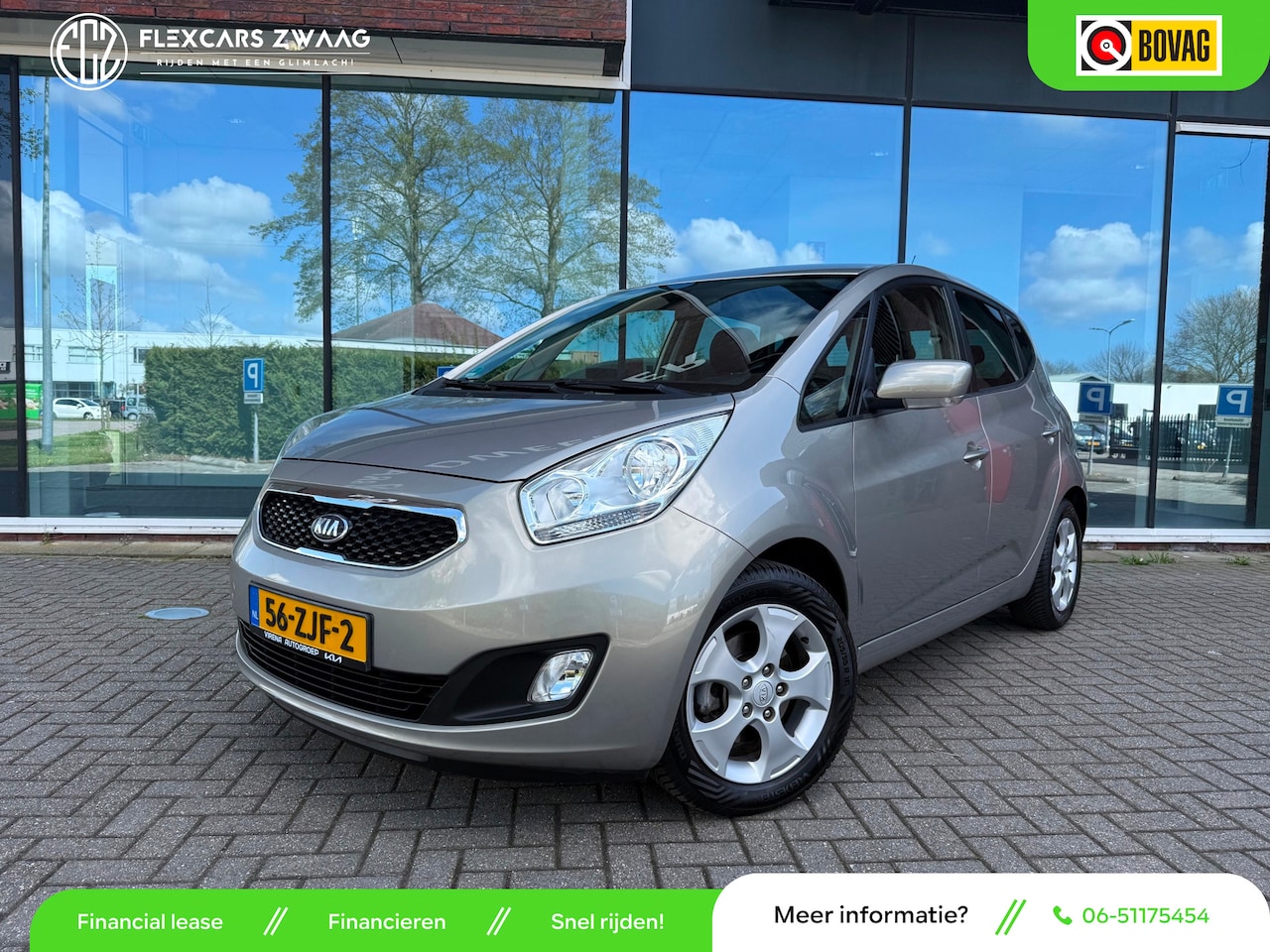 Kia Venga - 1.6 CVVT Super Pack - Navi - Camera - Cruise - Org.NL - AutoWereld.nl