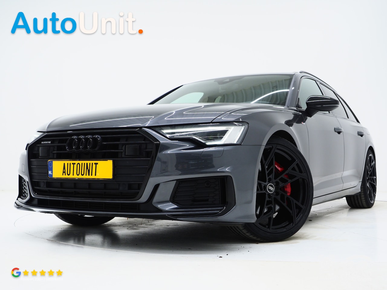 Audi A6 Avant - 55 TFSI e quattro Competition Full Black | Panoramadak | B&O Audio | Camera | Keyless | Ad - AutoWereld.nl