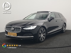 Volvo V90 - T8 AWD Inscription Exclusive PHEV 394pk Dealer O.H. | Panodak | Head Up | Adaptive Cruise