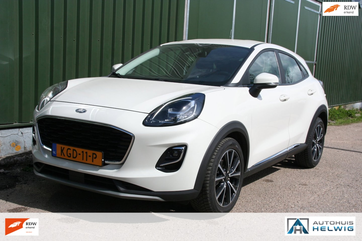 Ford Puma - 1.0 EcoBoost Hybrid Titanium 1.0 EcoBoost Hybrid Titanium, AIRCO, NAVIGATIE, CRUISE CONTROLE - AutoWereld.nl