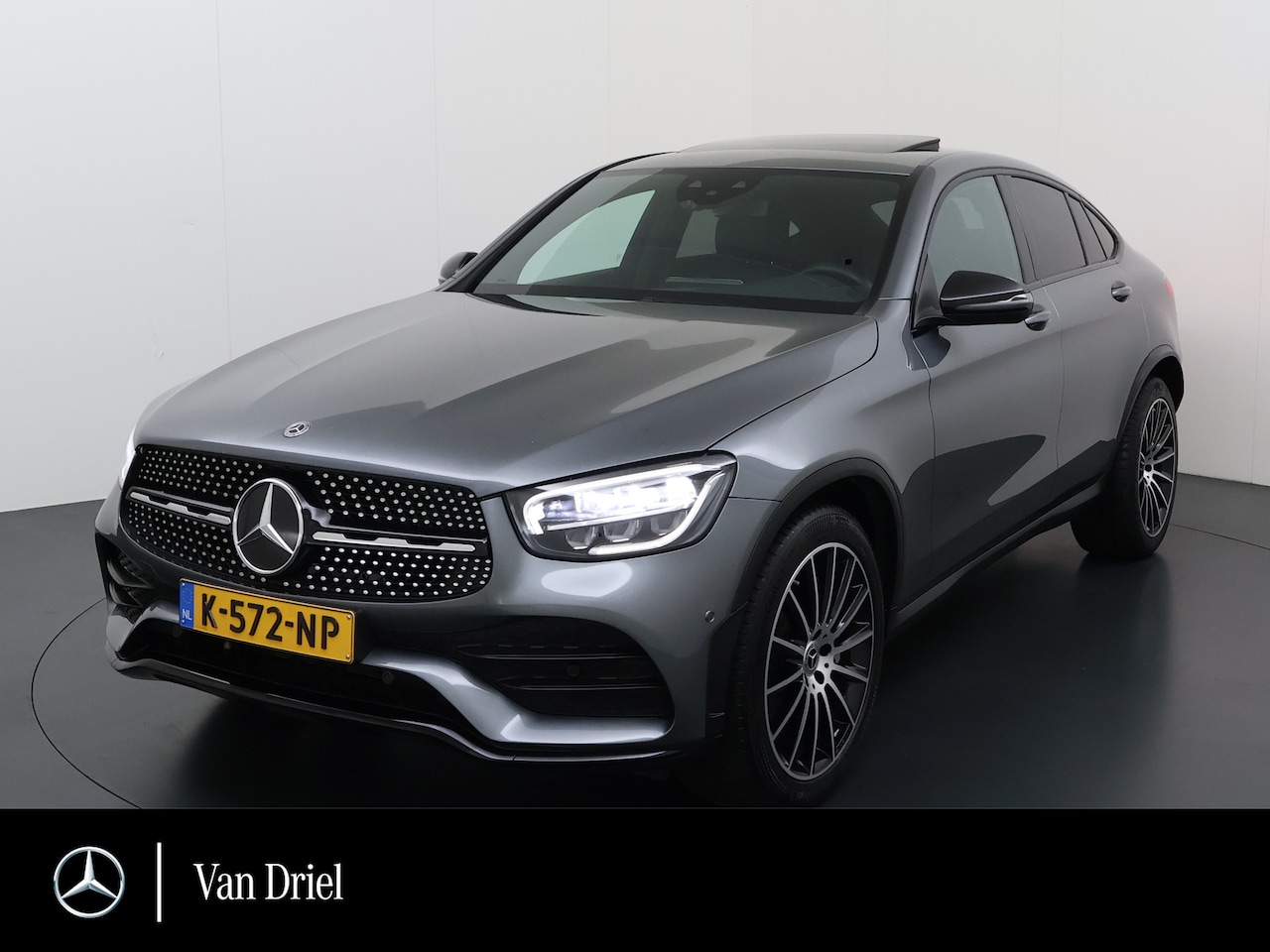 Mercedes-Benz GLC-klasse Coupé - 300 4MATIC AMG line | Schuifdak Distronic Trekhaak - AutoWereld.nl