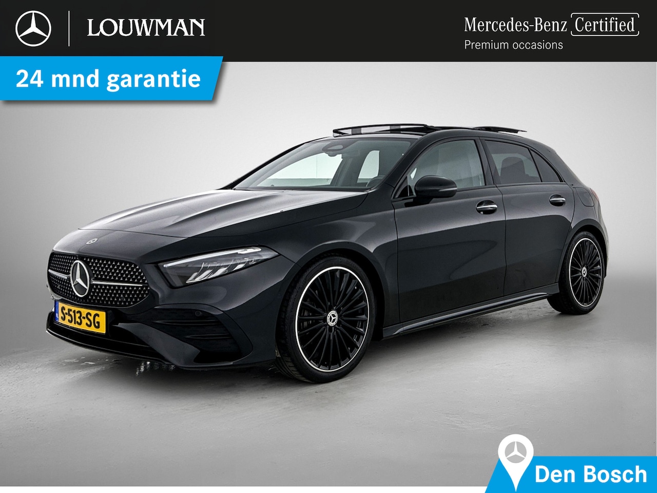 Mercedes-Benz A-klasse - 180 AMG Line Night pakket | Panorama schuifdak | Black Multispaaks | Sfeerverlichting | Pr - AutoWereld.nl