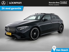 Mercedes-Benz A-klasse - 180 AMG Line Night pakket | Panorama schuifdak | Black Multispaaks | Sfeerverlichting | Pr