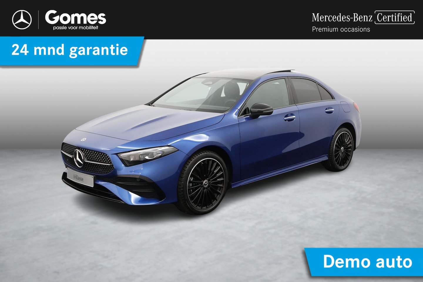 Mercedes-Benz A-klasse - 250 e AMG Line | Premium Pakket | Night Pakket | Panoramadak | Burmester Surround Sound | - AutoWereld.nl