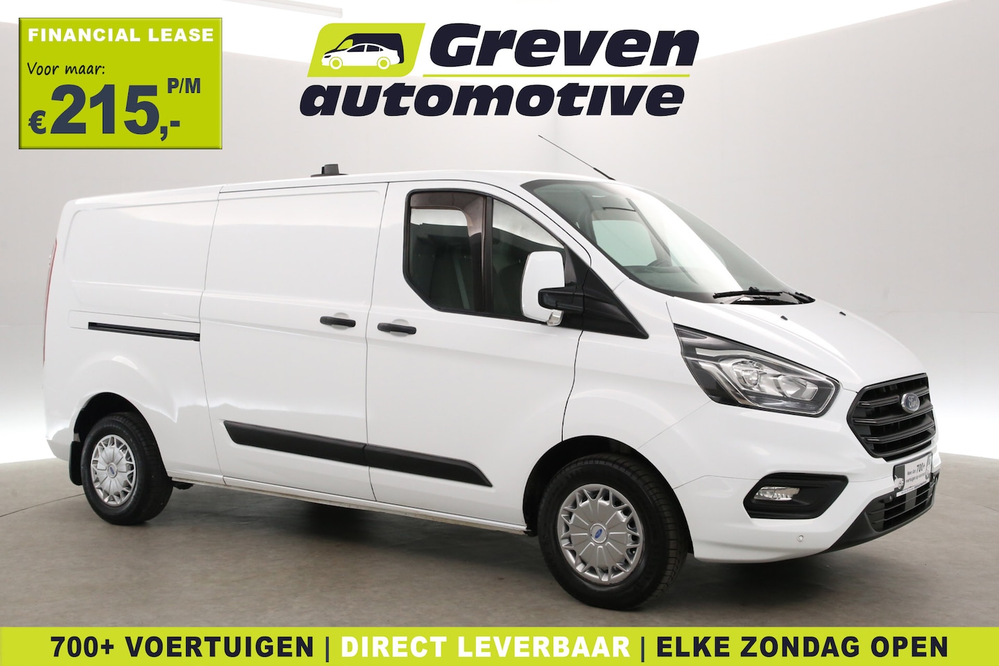 Ford Transit Custom - 2.0 TDCI L2H1 | Airco | Cruise | 3 Zits | Parkeersensoren | Stoelverwarming - AutoWereld.nl